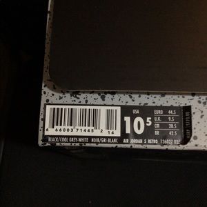 AIR JORDAN 5 RETRO 'OREO' 2013